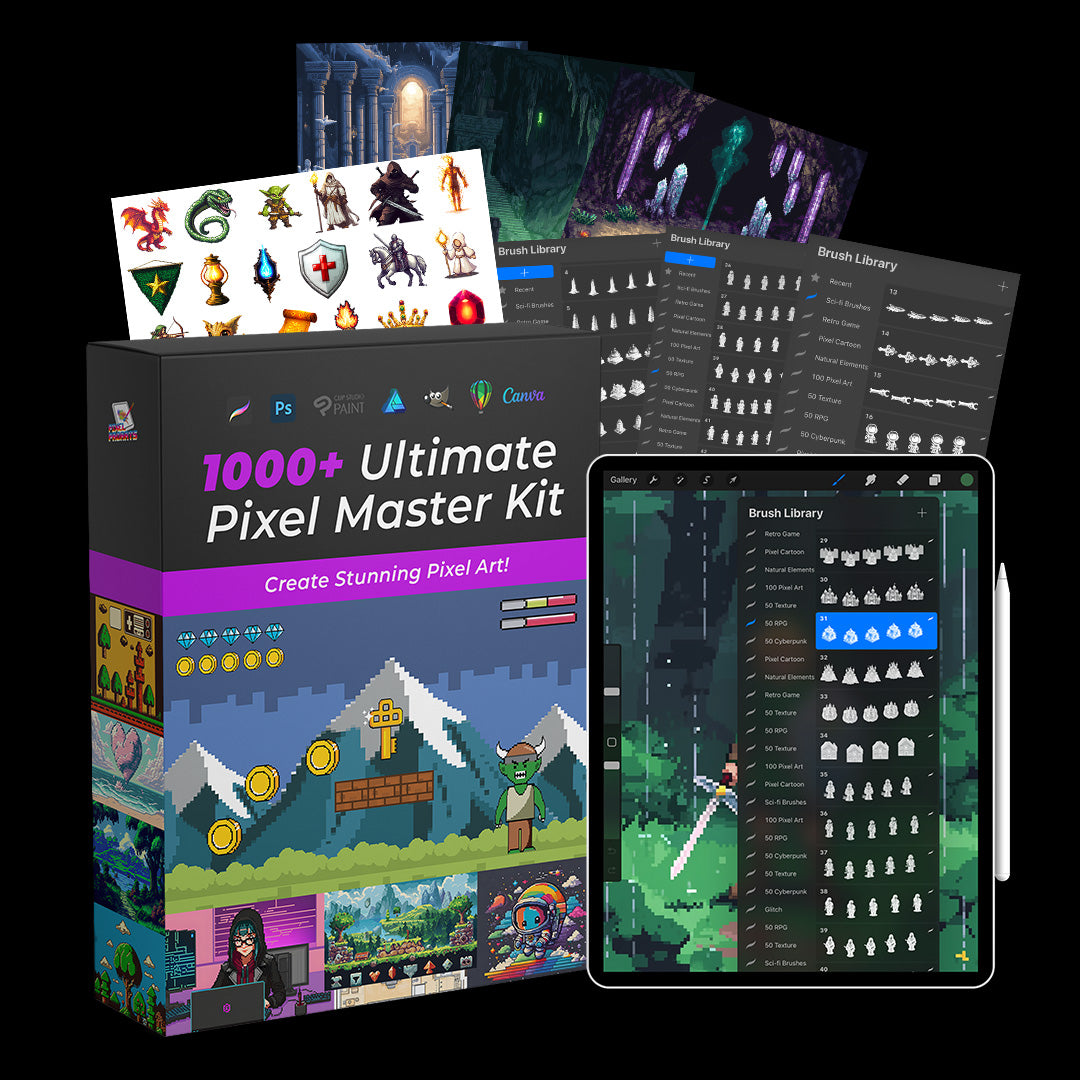 1000+ Ultimate Pixel Master Kit